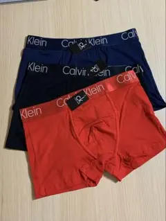 質感　CK ボクサーブリーフ 3枚セット カルバンクライン 　L