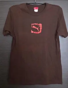 PUMA プーマ Tシャツ ブラウン