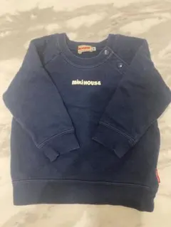 Miki House ネイビー トレーナー 80