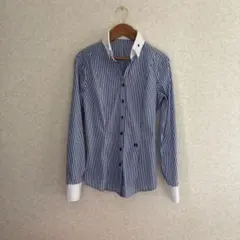 【ナラカミーチェ】美品 ストライプシャツのサムネイル