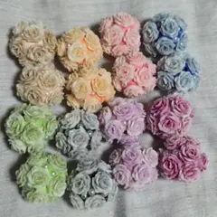 薔薇　ビーズ　ラウンド　丸　ローズ