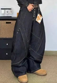 バルーンブラックデニム　値下げ中