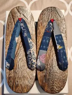 値下げ 新品・未使用 下駄 2足 日和下駄 右近下駄 浴衣 着物 ジャンク