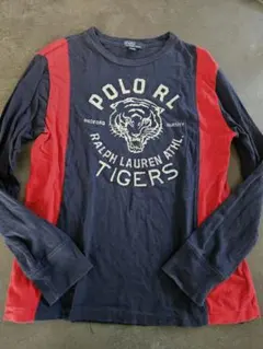 Poloポロラルフローレンタイガー長袖カットソー10-12y140150