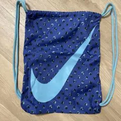 ナイキ ナップサック 青