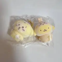サンリオ ちいかわコラボ フロッキーマスコット うさぎ ポムポムプリン