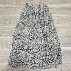 プリーツスカート　ロングスカート　未使用