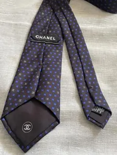 CHANELシャネルネクタイココマークシルク