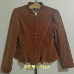 ベロアナポレオンジャケット　アクシーズファム