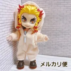 【ドール用 熊 アイボリー】オビツ11 ねんどろいど ピコドー9 着ぐるみ 洋服