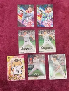 菅野智之　読売ジャイアンツ　トレーディングカード　BBM シーズン感謝バージョン