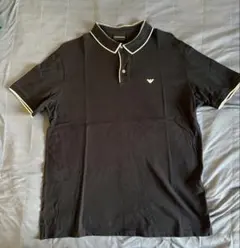 Emporio Armaniポロシャツ　ブラックXL