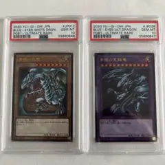 青眼の白龍＆青眼の究極竜 セット PSA 10 連番