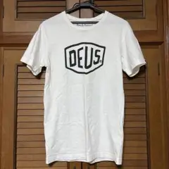 【デウスエクスマキナ】Tシャツ　半袖カットソープリント　カジュアル　ホワイト　S