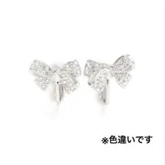 【美品】CELFORDセルフォード　リボンイヤリング　ゴールドのサムネイル