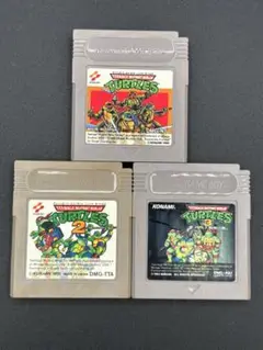 GB ゲームボーイ タートルズ1.2.3セット
