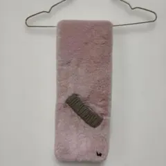 ♪ natsu ♪ 術後、安静中です。。様専用ファー マフラー ピンク グレー