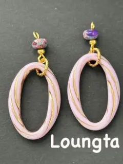 5点で450円引き ハンドメイドピアス 樹脂ピアス ターコイズ