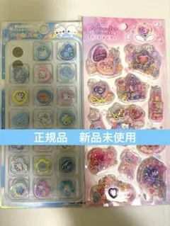 あわわちゃんおはじきシール　スパンコールパーティ