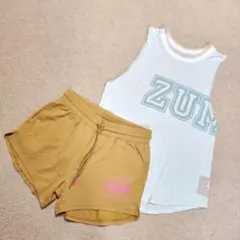 ZUMBA ウェア トップス ショートパンツ セットアップ サイズS