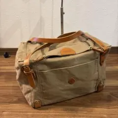 【美品】CLEDRAN クレドラン キャンバス レザー トートバッグ 日本製