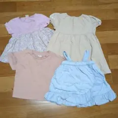 女の子　100cm 4点セット