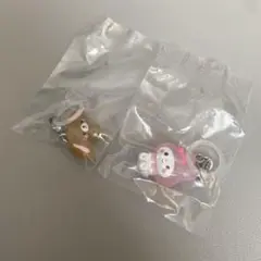 ゆるっとめじるしアクセサリー　マイメロディ　くろうさ