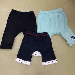 星柄ショートパンツ3点セット