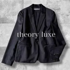 極美品 セオリーリュクス EXECUTIVE テーラードジャケット 42 紺
