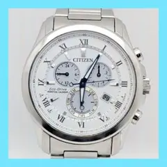 CITIZEN シチズン ソーラー 腕時計 エコドライブ クロノグラフ 稼働品