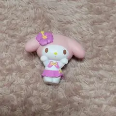 サンリオ ガチャガチャ みんなでバカンスフィギュア マイメロディ