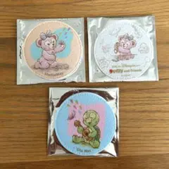 【未使用】ダッフィー&フレンズ スーベニアコースター シェリーメイ×2 オルメルのサムネイル