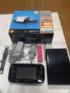 すぐに遊べる ファミリープレミアムセット WiiU 黒 ブラック 32GB