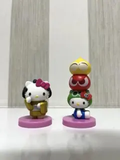 ハローキティ チョコエッグ2体セット　マツケン　ぷよぷよ