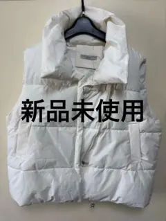 UNSQUEAKY（アンスクウィーキー） ダウンベスト 新品 WHT - メルカリ