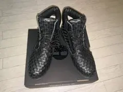 Timberland プレミアム 6インチ 編み込みブラック29cm新品未使用