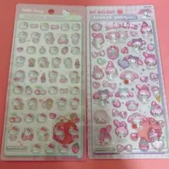 【正規品】ボンボンドロップシール　mini サンリオ　マイメロ　キティ　第二弾