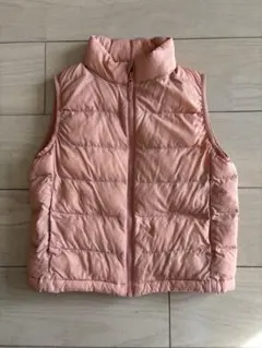 UNIQLO キッズ120㎝ダウンベスト 핑크
