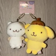 サンリオ ポムポムプリン マフィン にこぬいキーホルダー