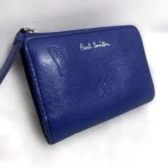 ポールスミス ポールドローイング コインケース 小銭入れ カードケース ブルー
