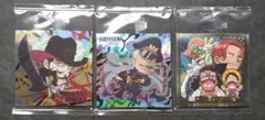 ONE PIECE 大海賊シールウエハースLOG.14　3枚セット