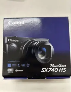 新品未使用　Canon PowerShot SX740 HS ブラック Canon Powershot SX740HS with Case Black