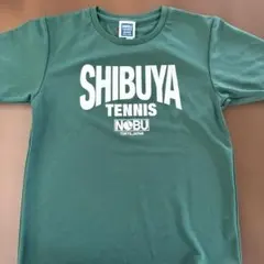 NOBU TENNIS SHIBUYA Tシャツ グリーン WL