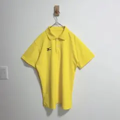 ミズノ ゲームシャツ　ポロシャツ　ユニセックス　サイバーイエロー スポーツ