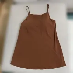 ユニクロ×マメクロゴウチ エアリズムコットンブラキャミソール