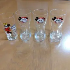 ミッキーマウス　グラス　ブーツ　キリンレモン　昭和レトロ