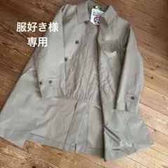 UNIQLO 2WAYステンカラーコート　ベージュ メンズM クリーニング済