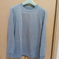 UNIQLO AIRism ブルーTシャツ Sサイズ