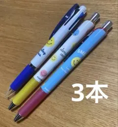 新品 スマイリーフェイス ●ジェットストリーム(3色ボールペン) ●エナージェルのサムネイル
