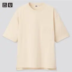【UNIQLO U】ユニクロU　オーバーサイズクルーネックT（半袖）